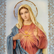 Immaculate Heart of Mary Plaque