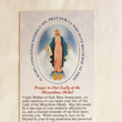 Miraculous Medal Tri-fold Prayer Card with Medal
